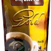 МИЛАНО Голд (70% ROBUSTO и 30% АРАБИКИ, растворимый кофе) пакет 200 гр