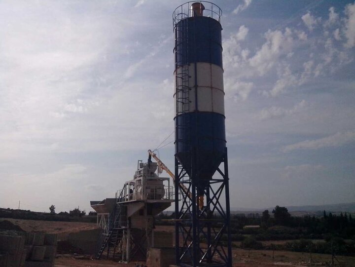 мобильный бетонный завод на работу