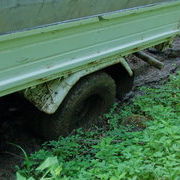 Не везде в лесу асфальт