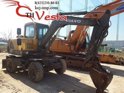  Мини Экскаватор Volvo EW55B , 2002 года