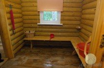 Русская баня на берегу Катуни, Горный Алтай, турбаза Лазурит.