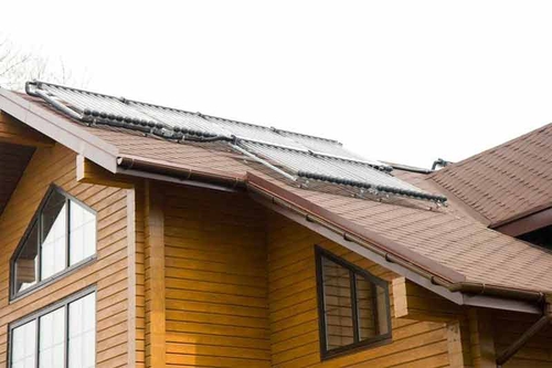 Вакуумный солнечный коллектор. 