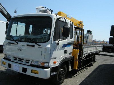 Hyundai HD120 - Soosan 335 с корзиной.