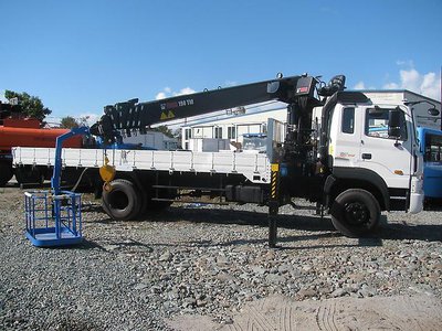Новый Hyundai HD170 с манипулятором HIAB190TM