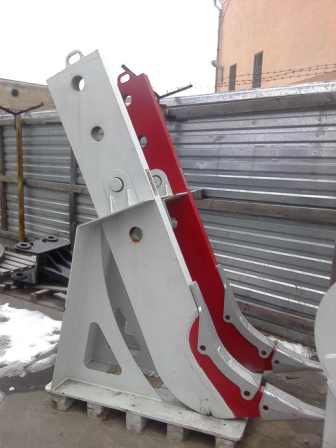 Стойка рыхлителя для бульдозеров.