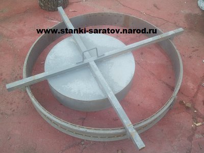 Форма для производства плит перекрытия и плит днища колодца ПН-1.0