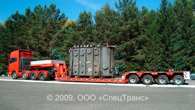 Перевозка негабаритных грузов по России