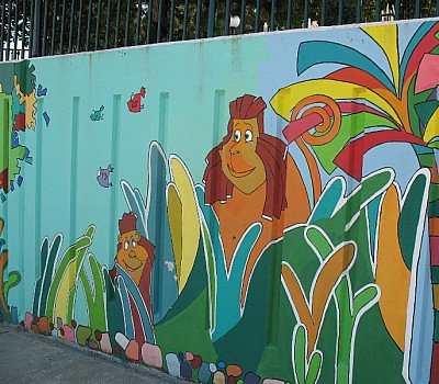 Скидка 30% . Художественная роспись фасадов, заборов, стен, потолков.