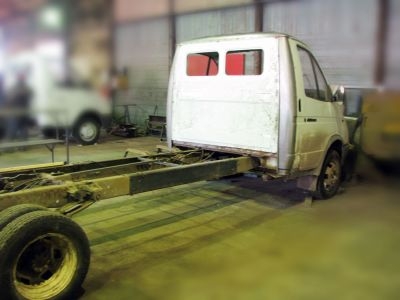 Переоборудование Автолайна "Газель" в Шасси!