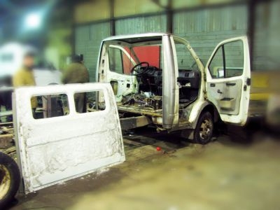 Переоборудование Автолайна "Газель" в Шасси!