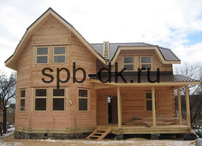Дом из натурального дерева