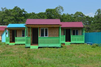 домики у моря