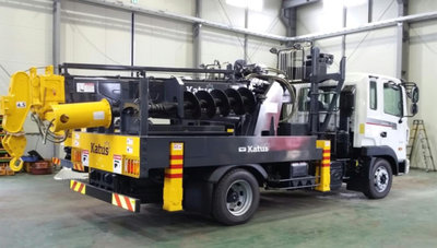 Буровая-кран Katus KA-045C на шасси Hyundai HD120