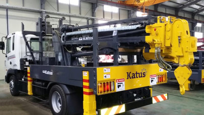 Буровая-кран Katus KA-045C на шасси Hyundai HD120