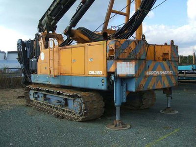 Бурильно-сваебойная машина NISSHSA DHJ60 1992г