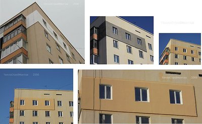 ООО "ТеплоСтройМонтаж" . Устранение протеканий, ремонт швов. Технология - теплый шов. Высотные работы. Утепление стен.