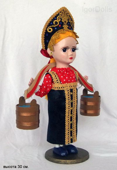 Авторская кукла от Игоря Выгузова " Водоноска " 
