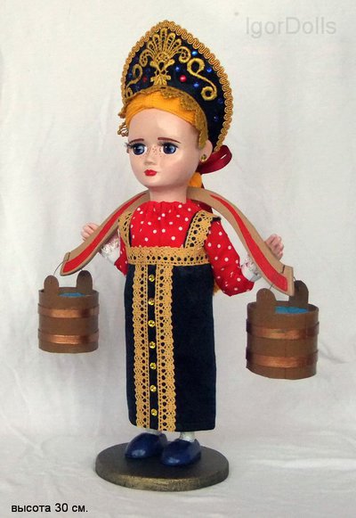 Авторская кукла от Игоря Выгузова " Водоноска " 