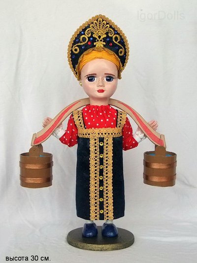 Авторская кукла от Игоря Выгузова " Водоноска " 