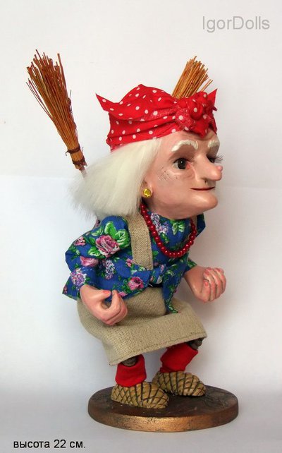 Авторская коллекционная кукла " Ёжка-ниндзя " от Игоря Выгузова.  Владивосток