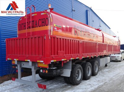 Бортовой полуприцеп (контейнеровоз,лесовоз,бензовоз) за 34000$, 2015г.в