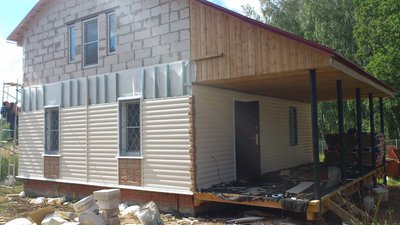 Монтаж навесных вентилируемых фасадов - любые объемы