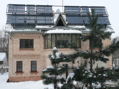 Солнечный вакуумный коллектор со склада во Владивостоке