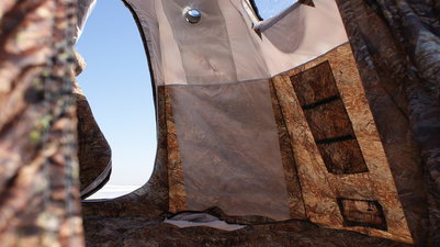 Универсальная палатка УП-2, каркас пруток 10мм