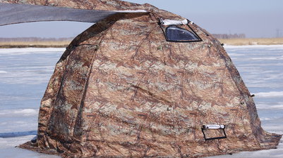Универсальная палатка УП-2, каркас пруток 10мм