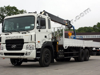 Hyundai HD250 с манипулятором HIAB160TM во Владивостоке