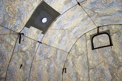 Походная баня ПБ 2 печь "Берег" в комплекте.