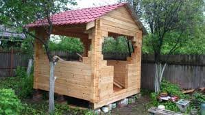 Беседки из профилированного бруса от производителя во Владивостоке