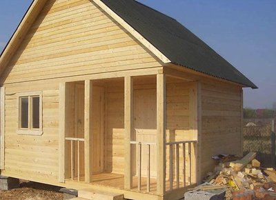 Построим баню всего за 60 дней из профилированного бруса во Владивостоке