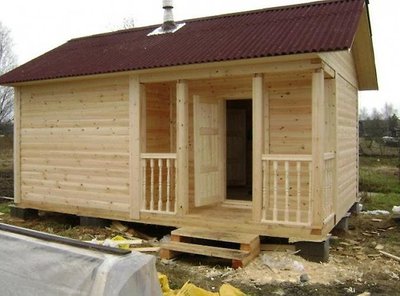 Построим баню всего за 60 дней из профилированного бруса во Владивостоке