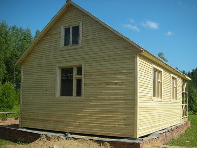 Построим дом 4х4 всего за 60 дней из профилированного бруса во Владивостоке