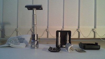 Бритва безопасная т-образная Я РОДОМ из СССР ретро 70-х для командировок,походов