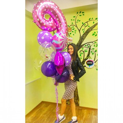 Воздушные шары с доставкой по городу