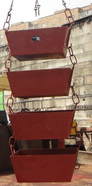 Бункеры, бадьи, ящики для бетона