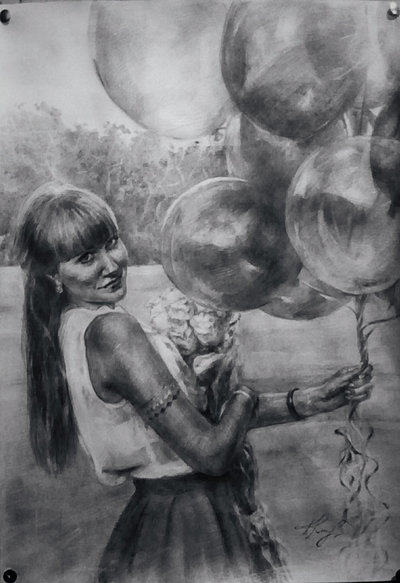 Рисую портреты и картины на заказ