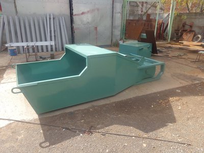 Тара для бетона. Бункеры поворотные для бетона (туфельки)