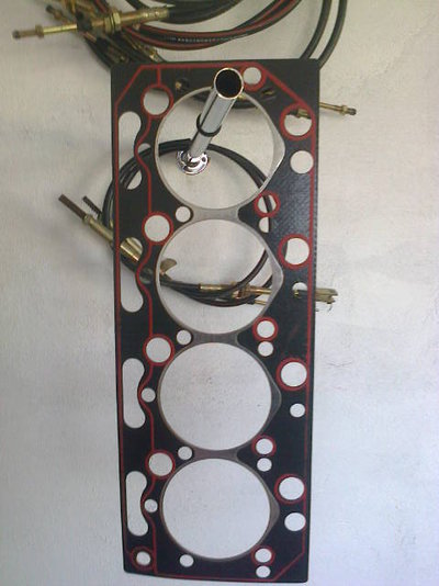 Прокладка ГБЦ погрузчик ZL20, двигатель Weichai ZHBG41