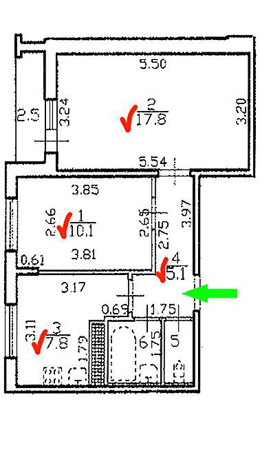 Продам 2к.кв в Санкт-Петербурге