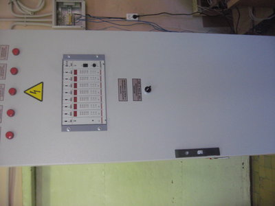 Щит контроля водорода и кислорода в воздухе (Автоматика для электролизеров и электрохимических технологий) 