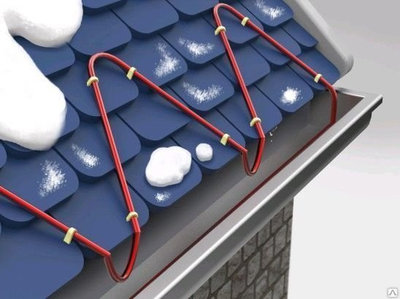 Саморегулирующийся греющий кабель Lavita RGS 30-2 CR (Обогрев кровли)