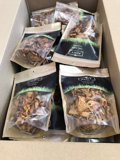 Гриб лисичка сушеный. Лечение паразитов.