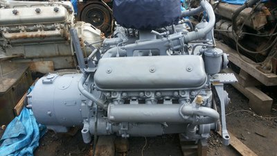 Дизель судовой ЯМЗ-236 с реверс-редуктором