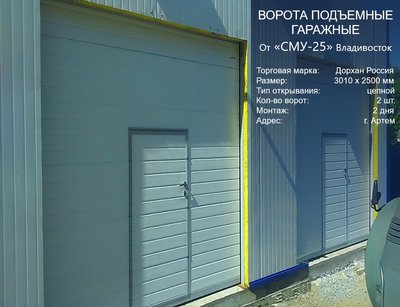 Ворота секционные, шлагбаумы, рольставни