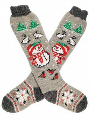 Купить мужские, женские носки оптом, вязанные изделия шерсть, пух в Новосибирске