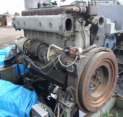 Дизель судовой 7Д6 генераторный