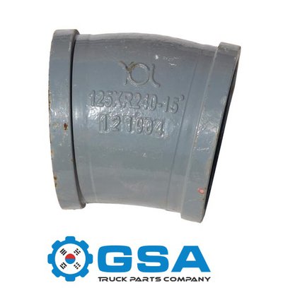 Уголок (колено) 15 градусов для бетоновода